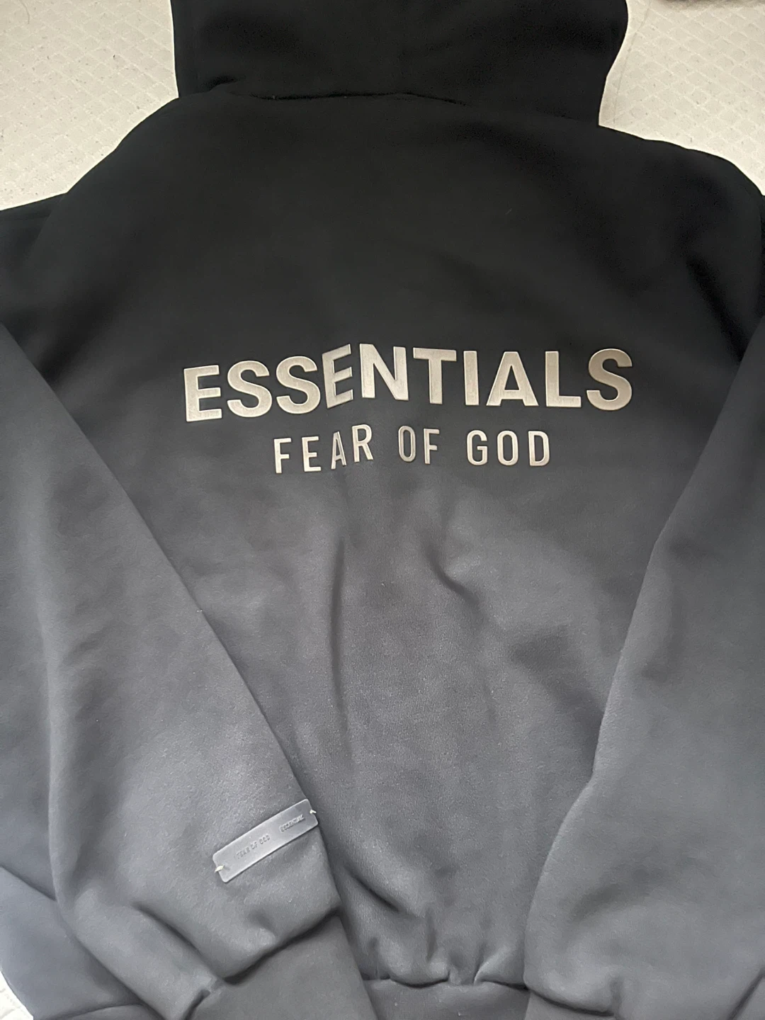 Essentials Black Zip-Up - photo 2