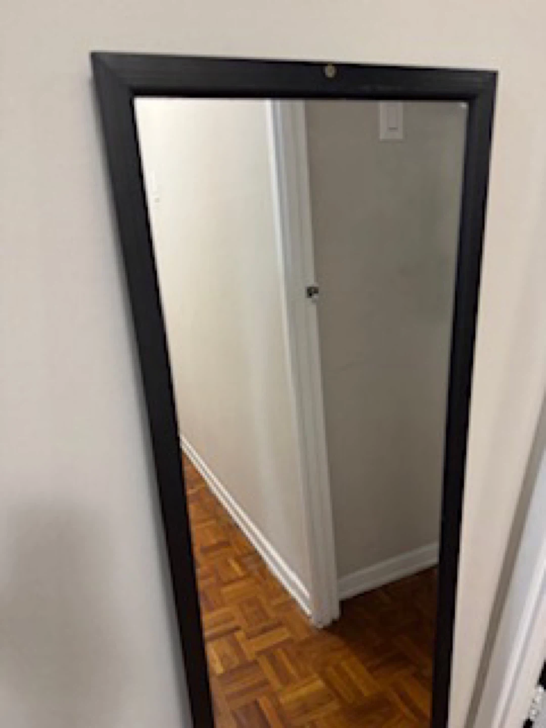 Black Framed Mirror
