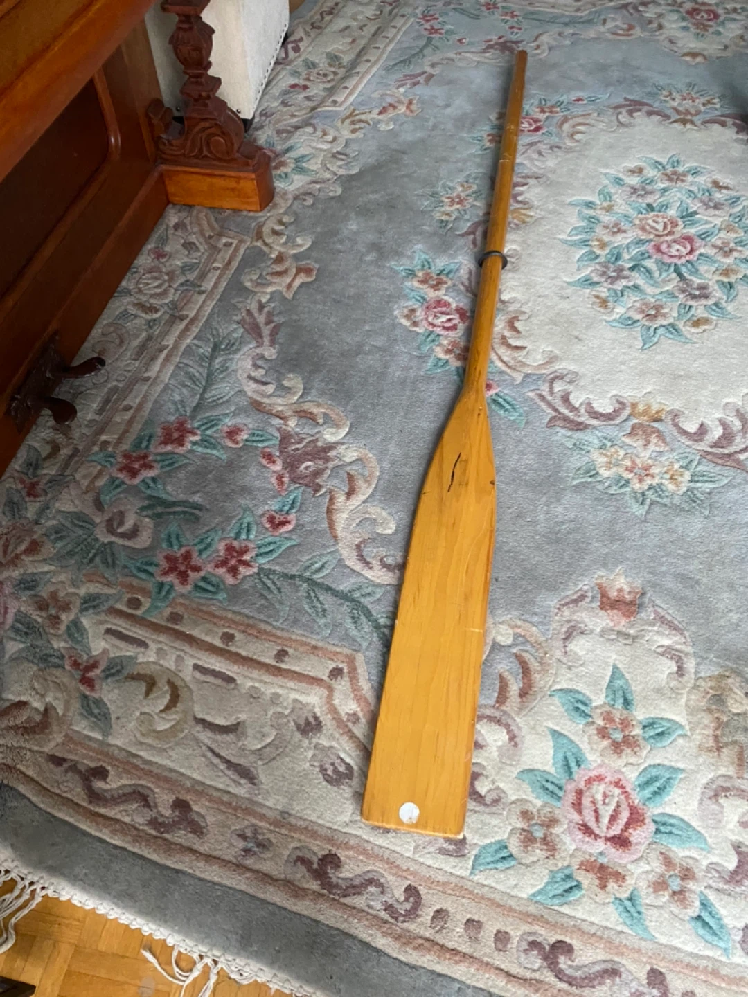 WOODEN CANOE PADDLE