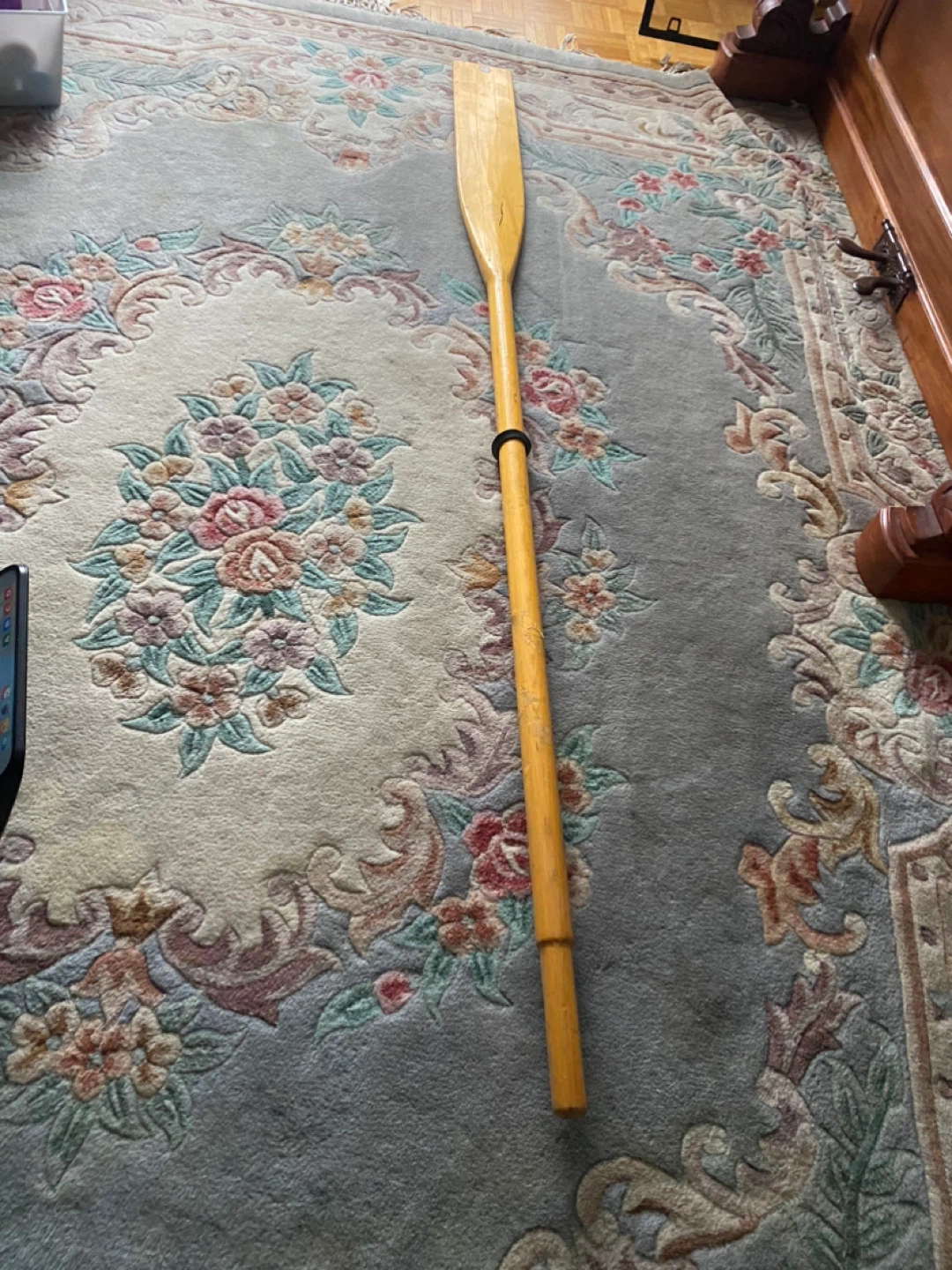 WOODEN CANOE PADDLE - photo 3