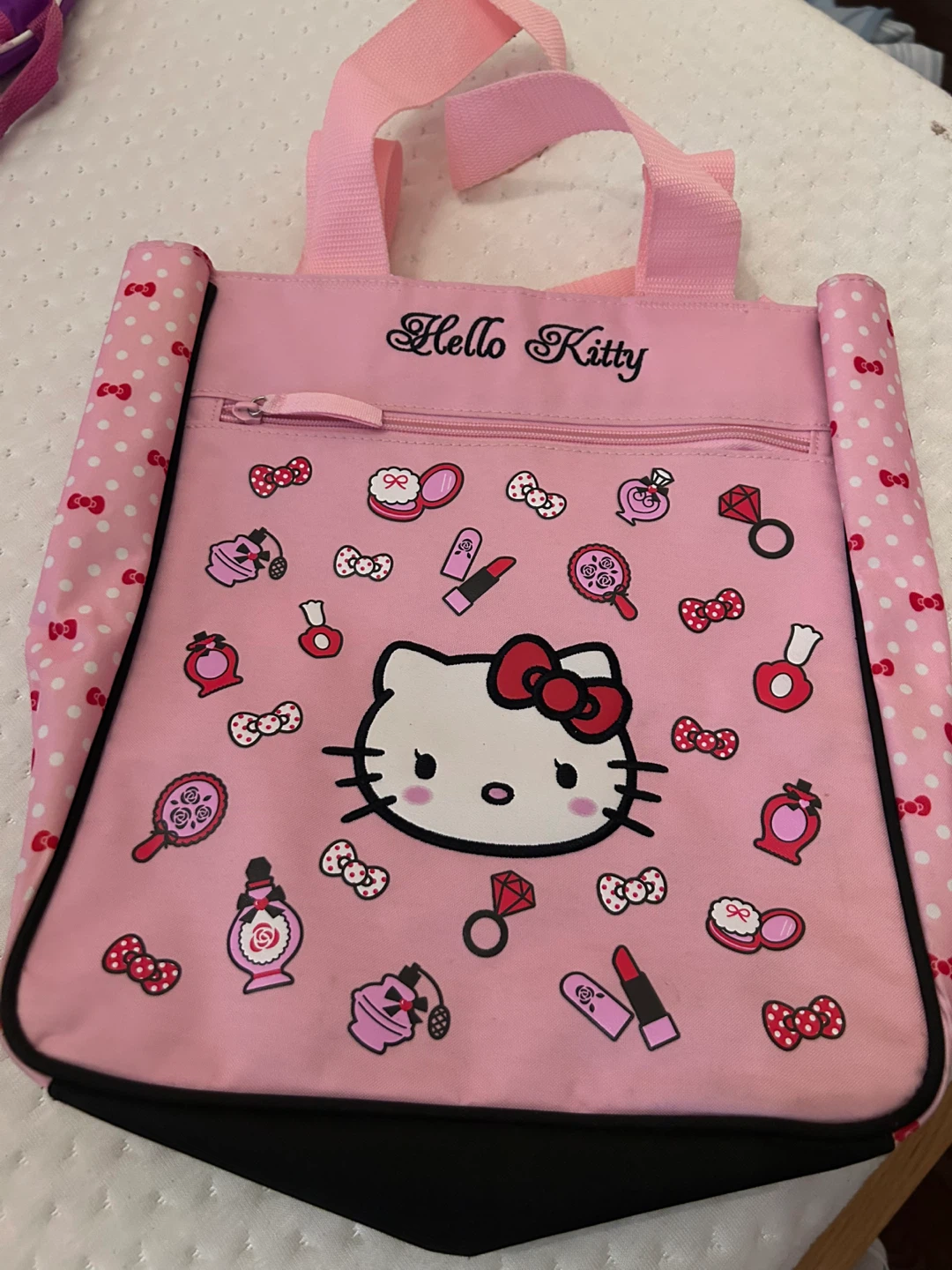 Hello Kitty Pink Cosmetic Bag
