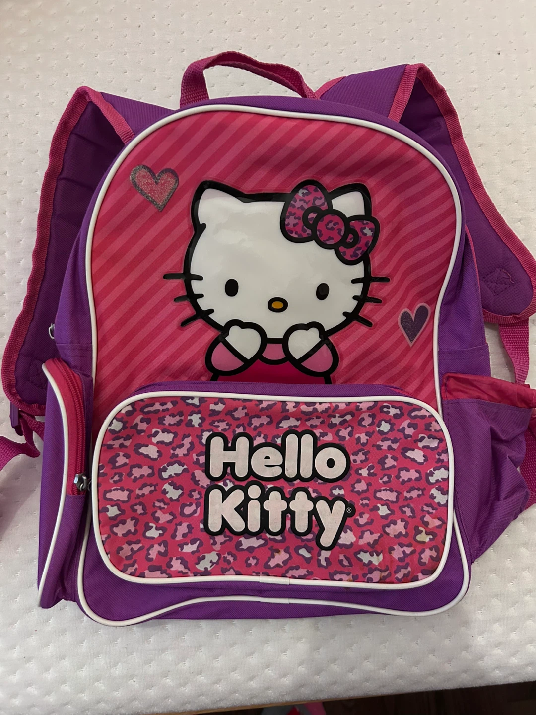 Hello Kitty Backpack Pink Purple