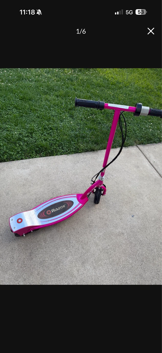 Razor E100 Electric Scooter - Pink - photo 2