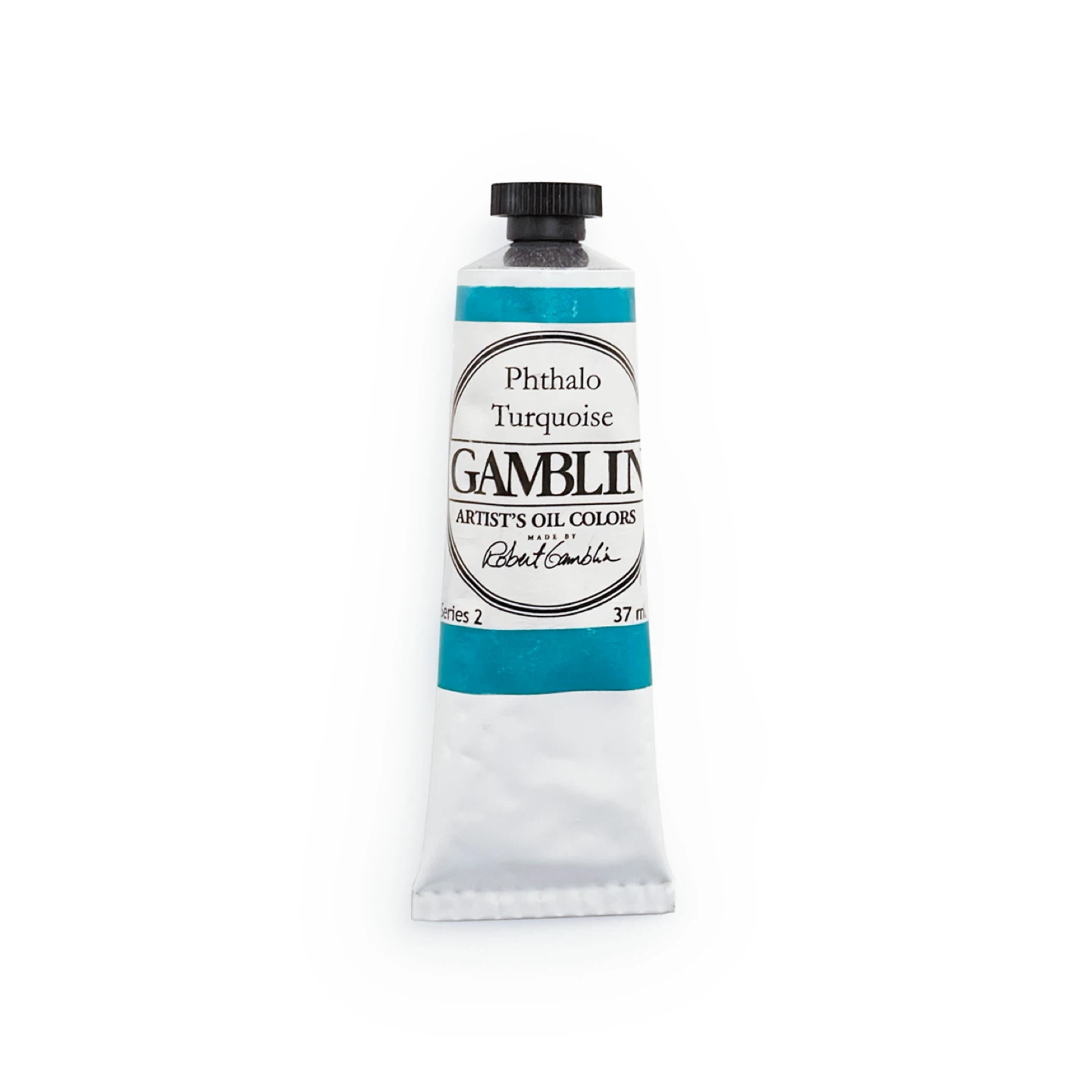 GAMBLIN Artist’s Oil Color Tube, Phthalo Turquoise