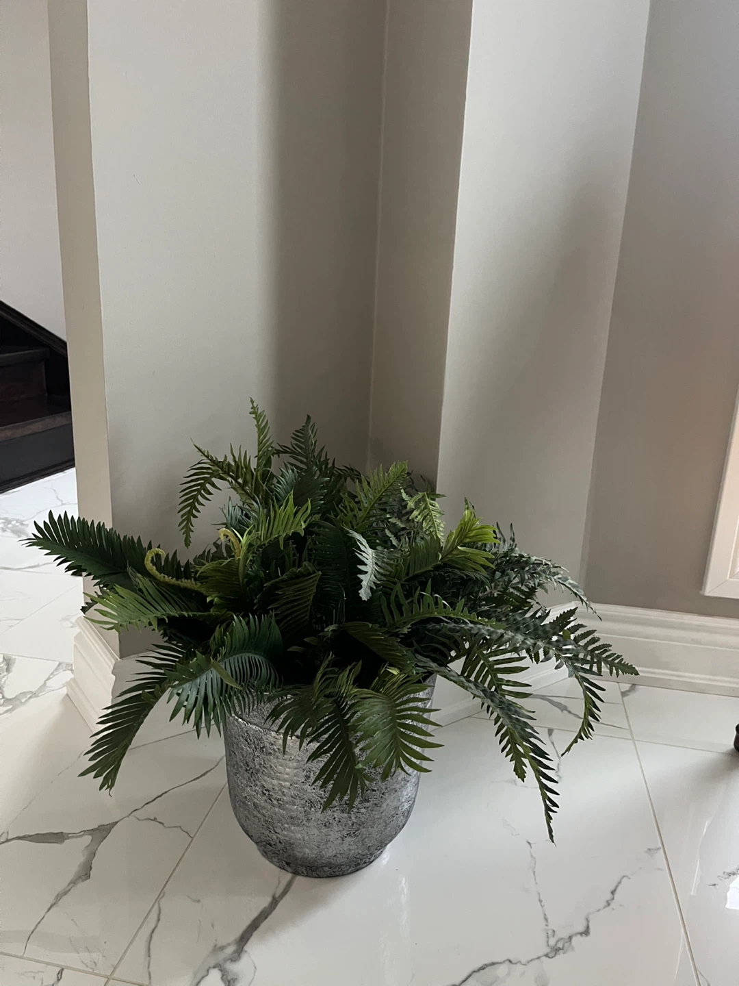 Artificial Plant in Textured Pot