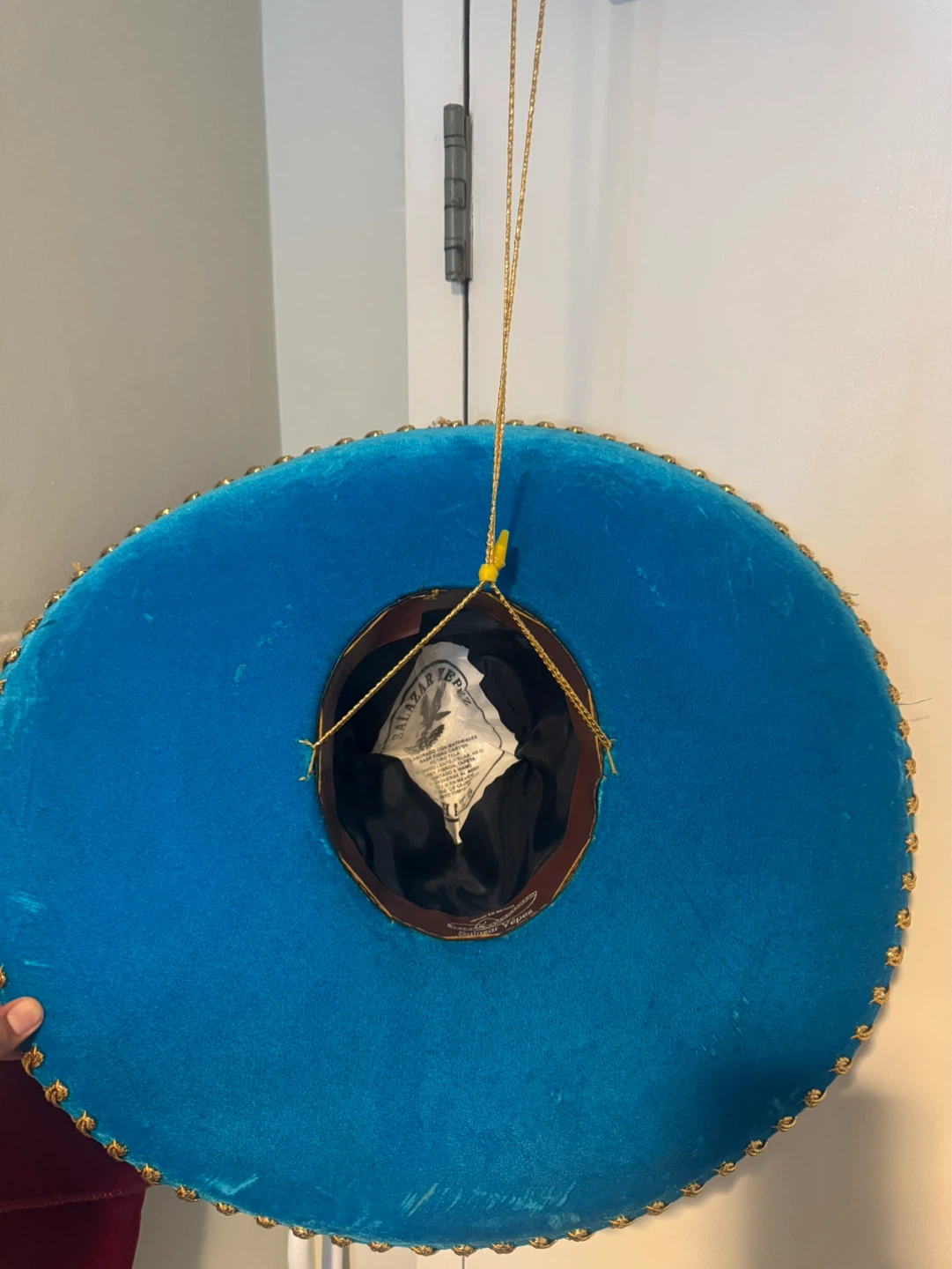 Salazar Yépez Blue Mariachi Hat - photo 3