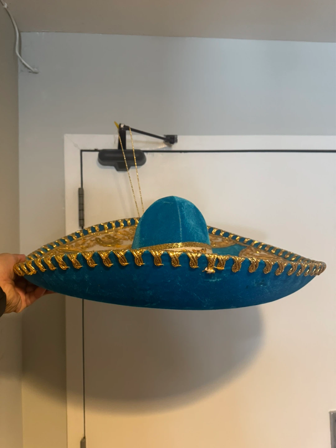 Salazar Yépez Blue Mariachi Hat - photo 2