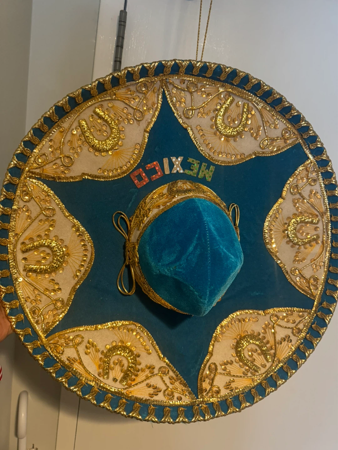 Salazar Yépez Blue Mariachi Hat