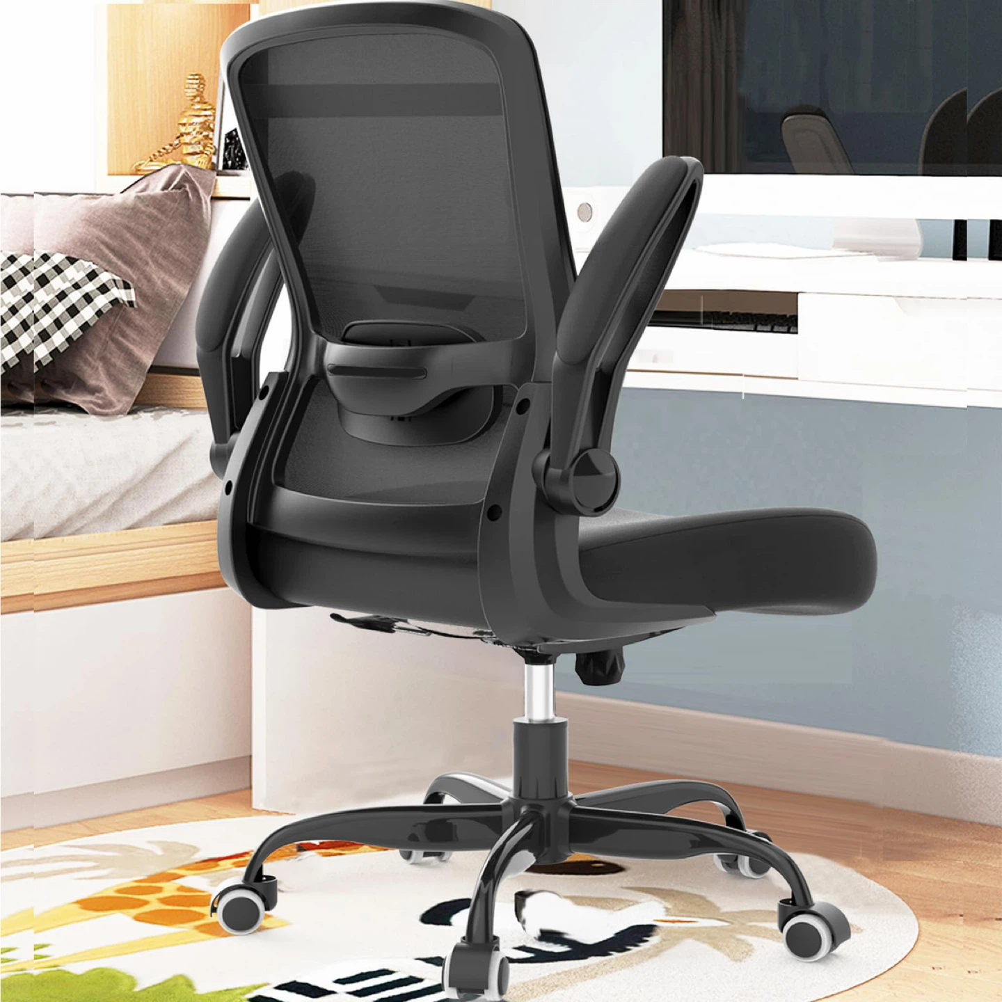 Ergonomic Desk Chair with Adjustable Lumbar Support
