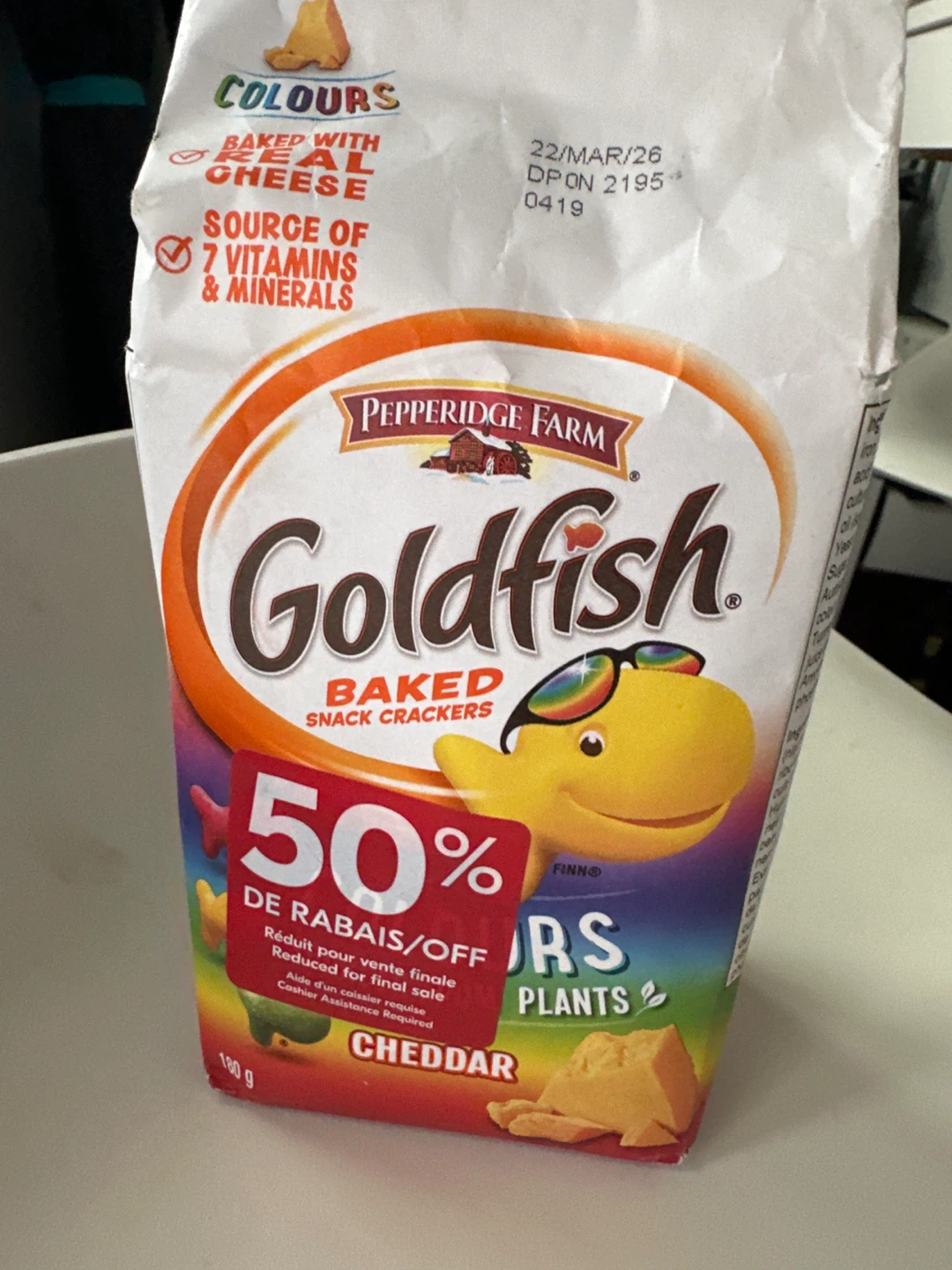 Pepperidge Farm Goldfish Cheddar Snack Crackers