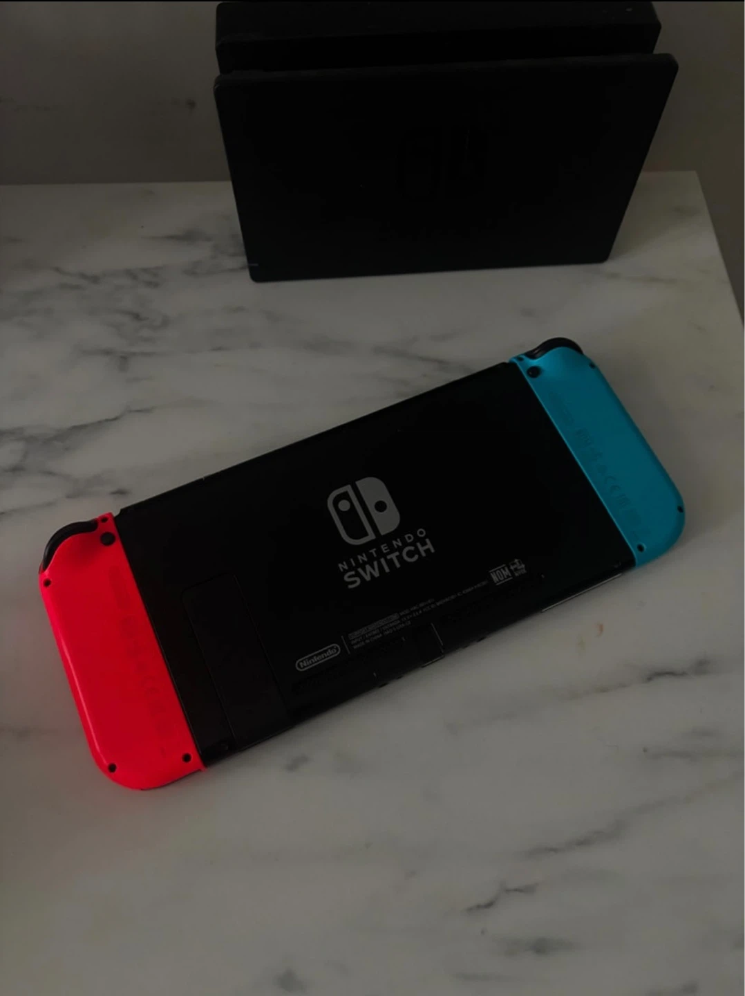 Nintendo Switch Console with Neon Red and Blue Joy-Cons - photo 2