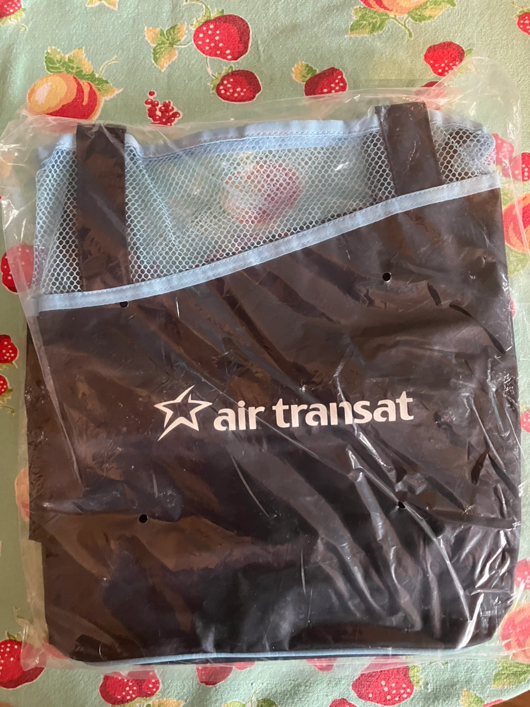 Air Transat beach bag