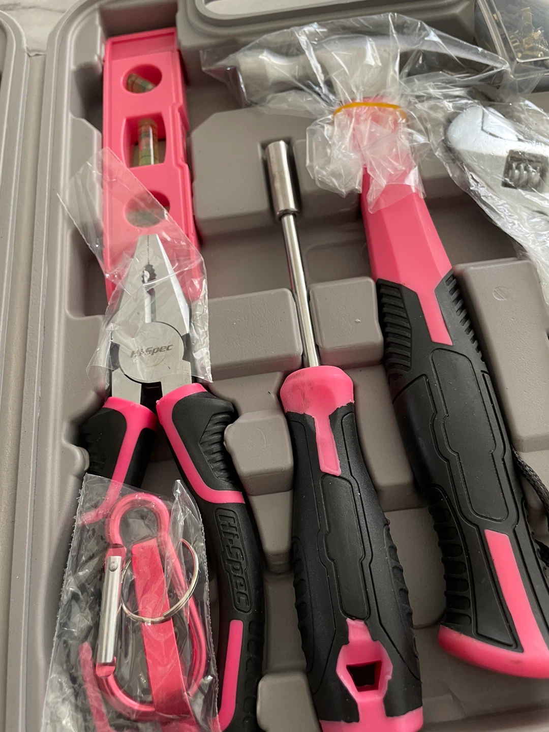 Tools! BRAND NEW Hi-Spec 56pc Pink Tool Set, Hand Tools for DIY - photo 4