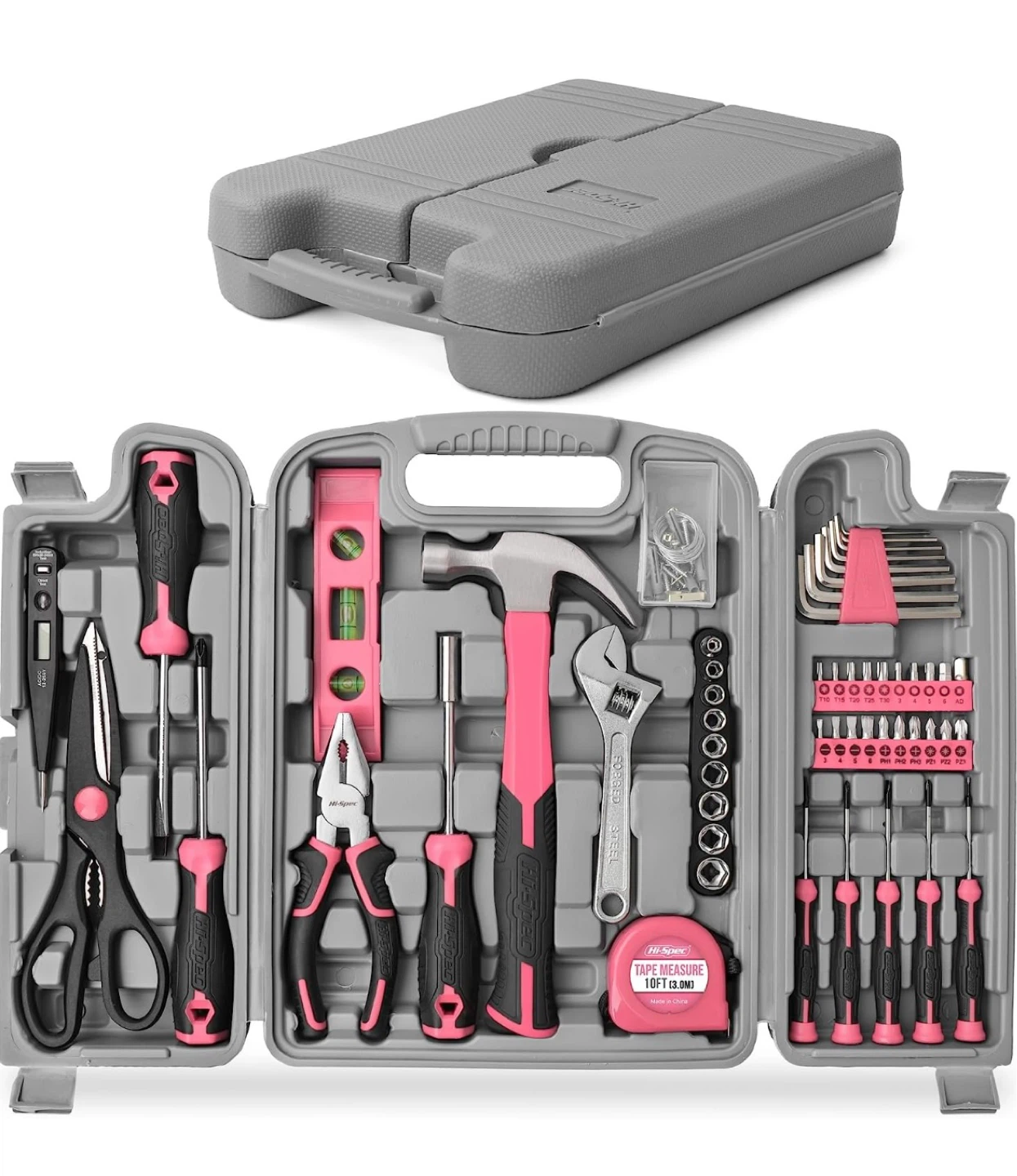 Tools! BRAND NEW Hi-Spec 56pc Pink Tool Set, Hand Tools for DIY - photo 2