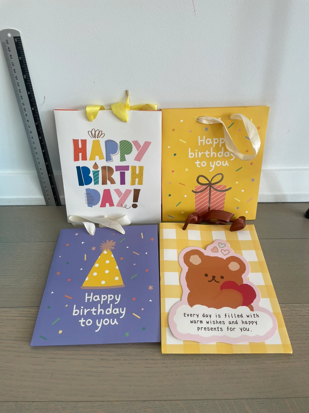 Happy Birthday Gift Bags