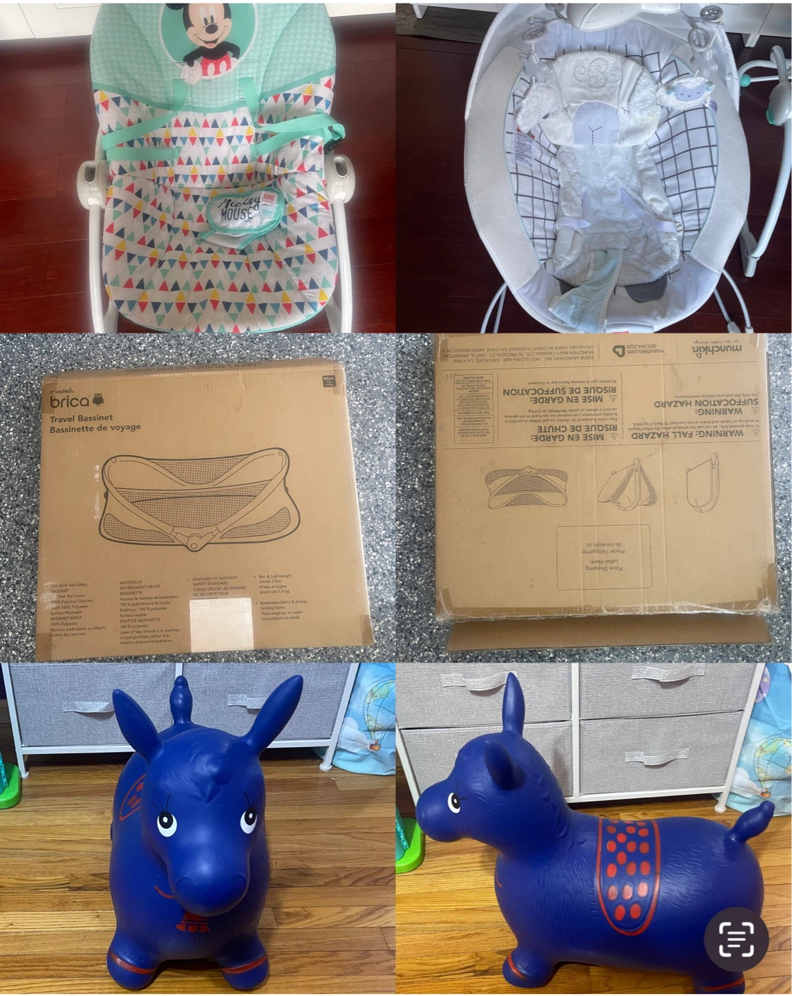 Baby stuff a lot