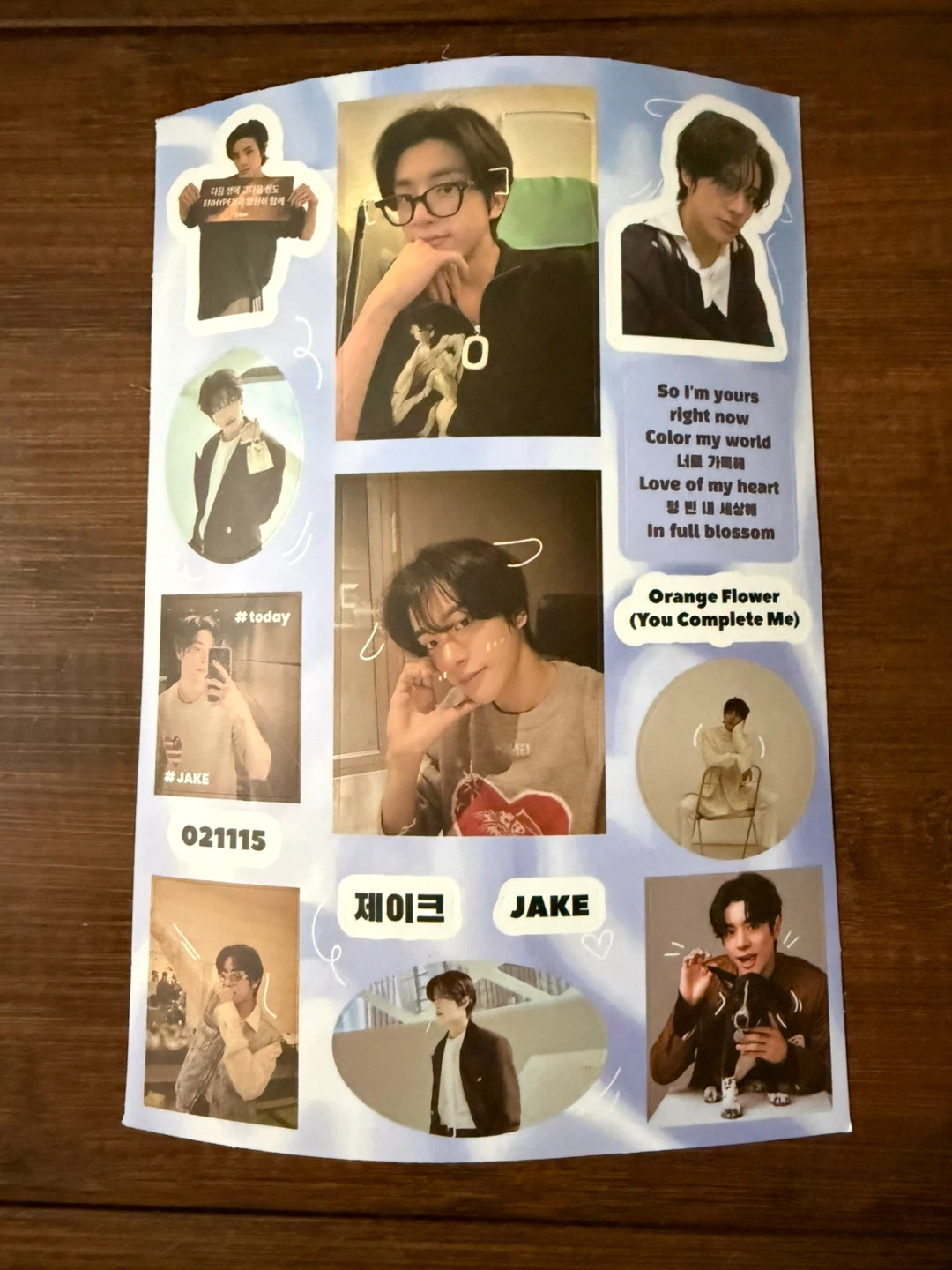 ENHYPEN K-pop Sticker Sheet - photo 4