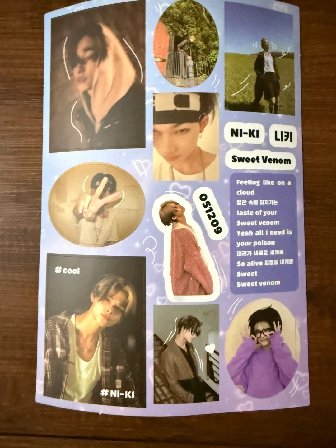 ENHYPEN K-pop Sticker Sheet - photo 5