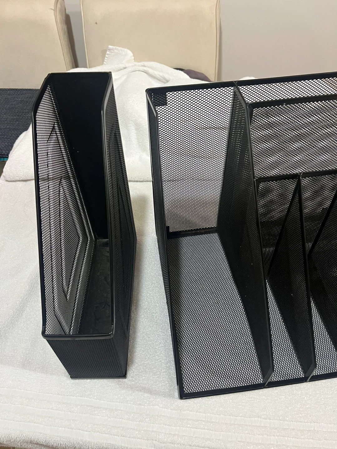 Black Mesh Desk Organizer Set - photo 3