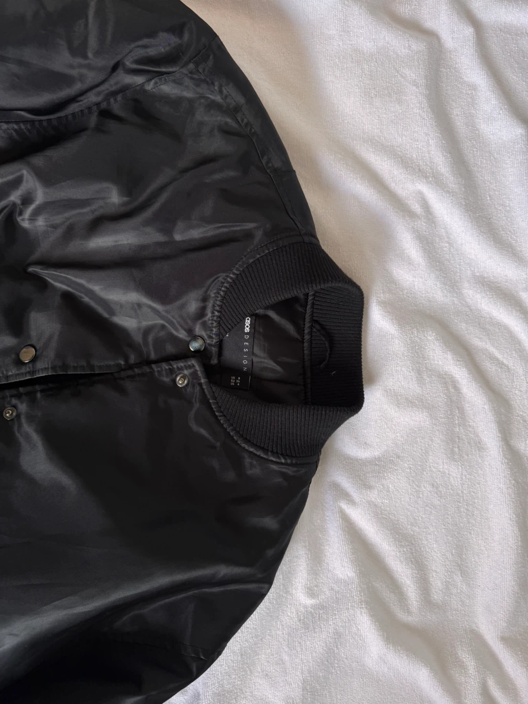 Black Bomber Jacket ASOS - photo 2