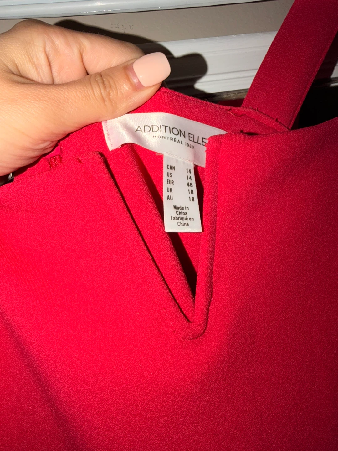 Addition Elle Red Sheath Dress - Size 14 - photo 3