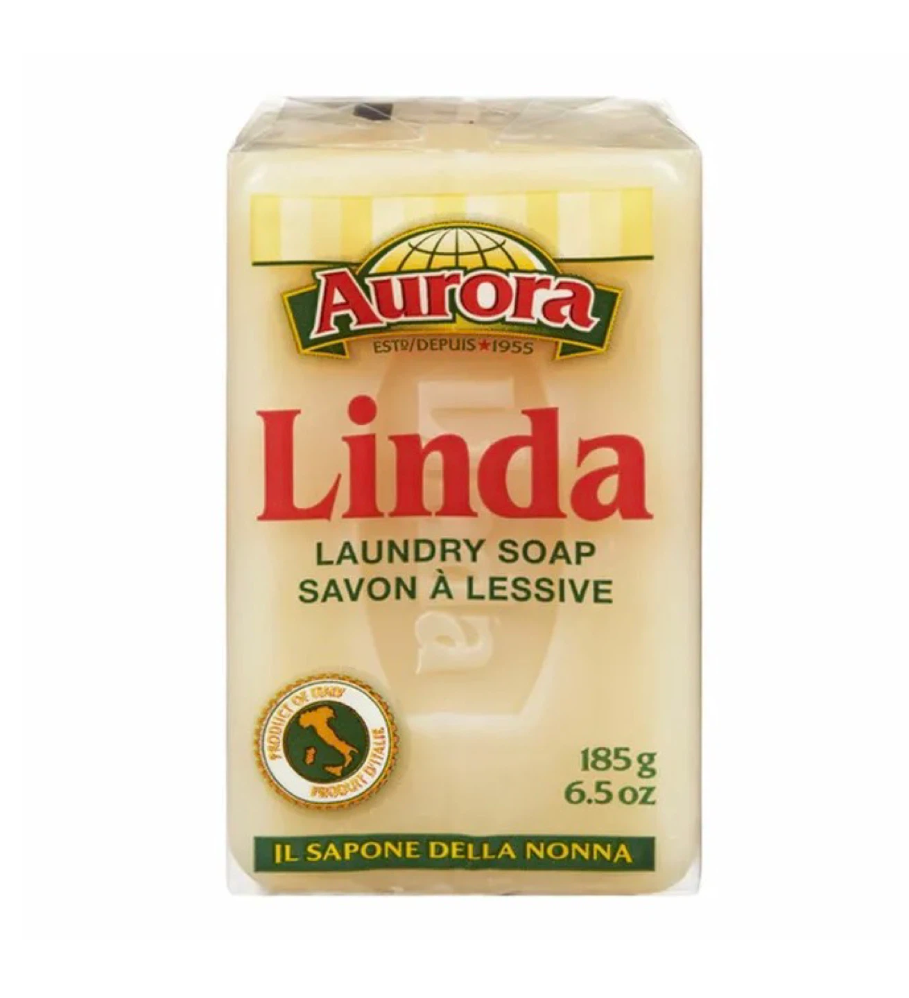 Aurora Linda Laundry Soap Bar 185g