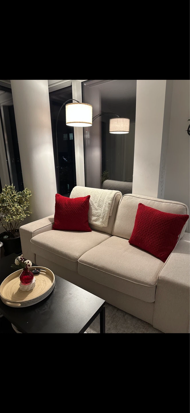 IKEA KIVIK Loveseat, Tresund light beige - photo 2