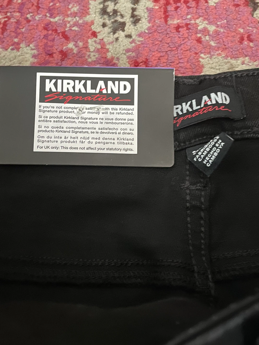 Kirkland Signature Black Jeans 30x32 - photo 2