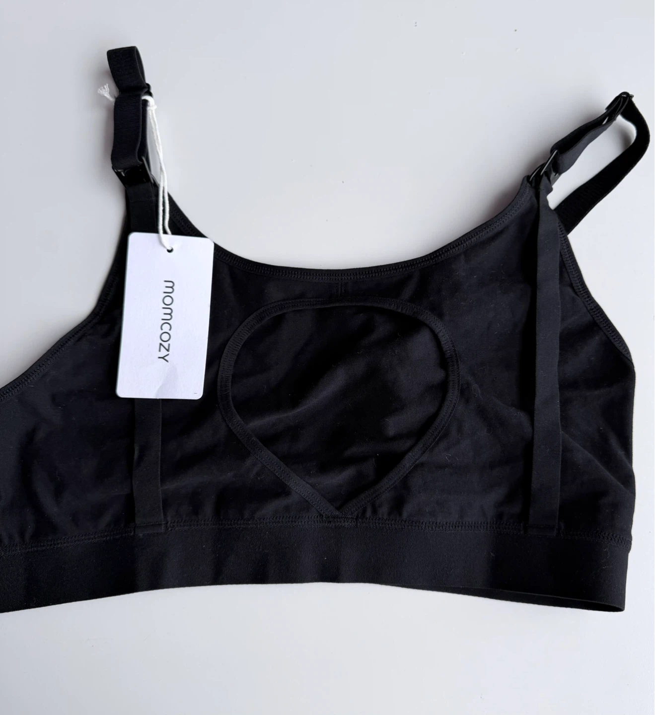 Momcozy Black Nursing Bra Size M
