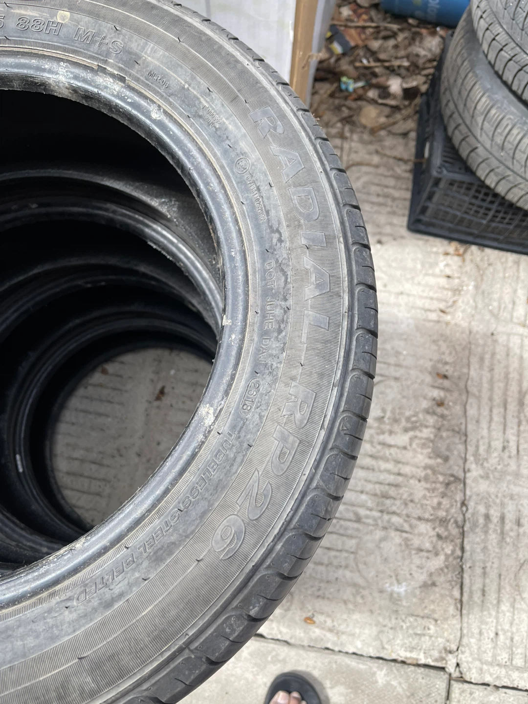 Set of 4 Goodride Radial RP26 Tires - 195/60R15 88H - photo 4