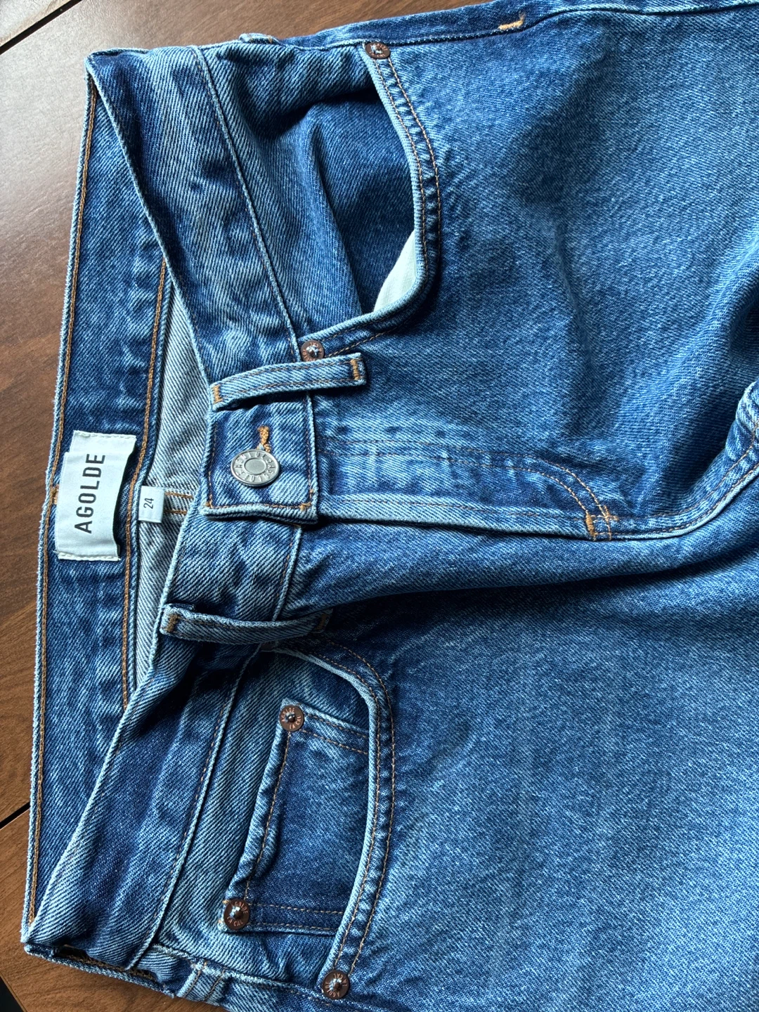 Women AGOLDE Jeans brand new size 24 - photo 2