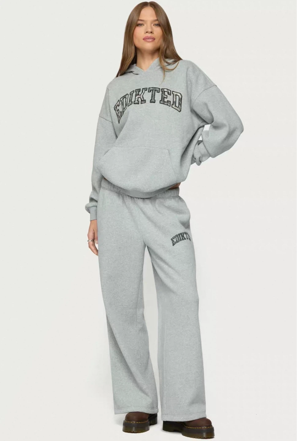 EDIKTED Grey Sweatpants - XL - photo 2