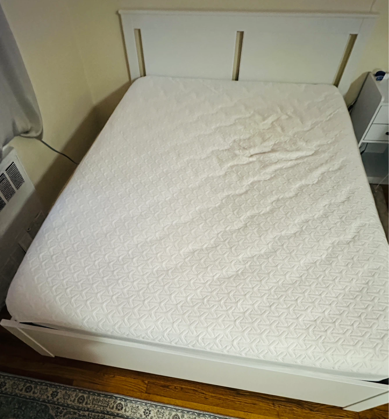 White Queen size Mattress only