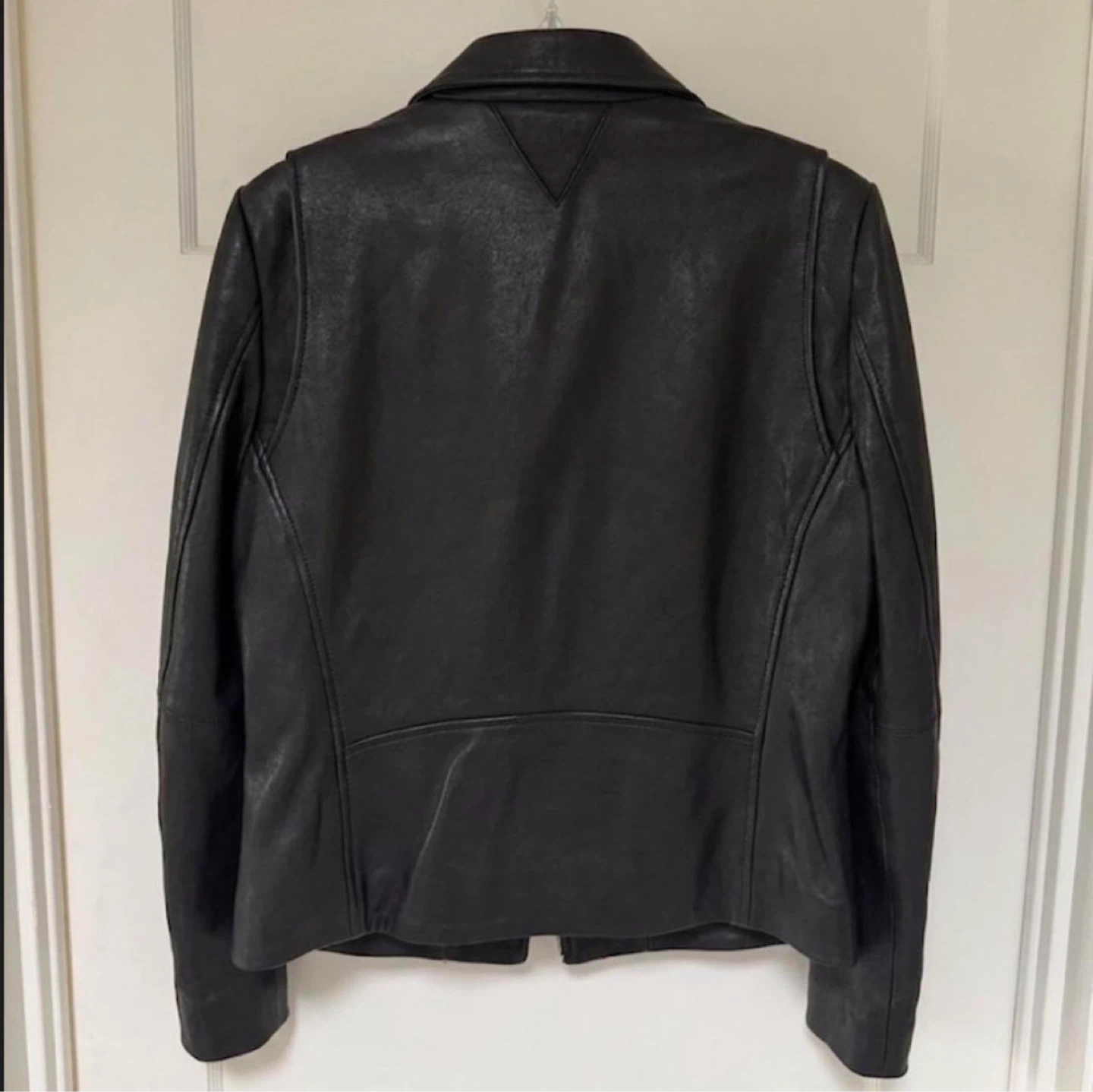 Veda Reformation Leather Biker Jacket - Black, XL - photo 2