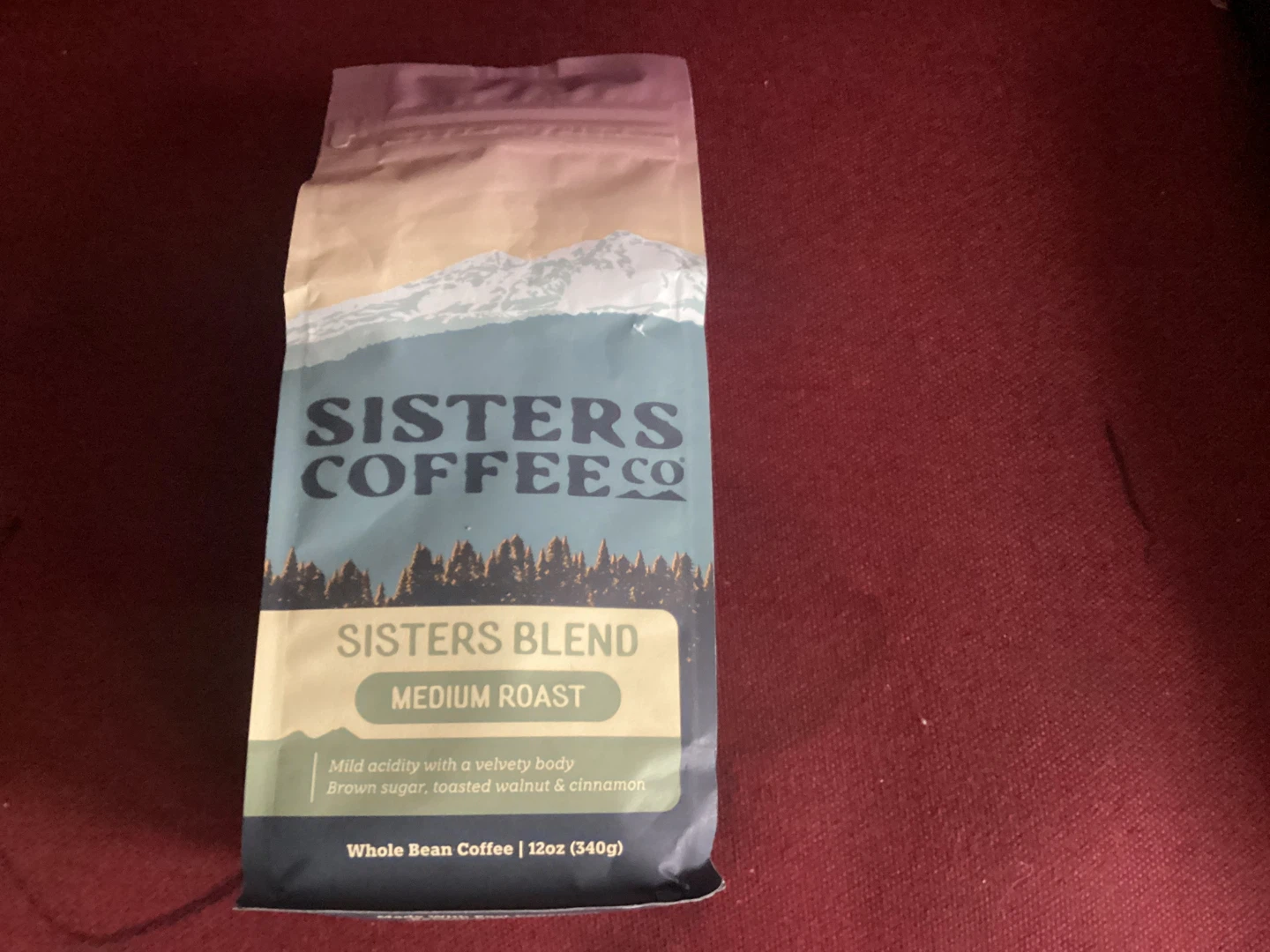 New Sisters Coffee Co. Medium Roast Whole Bean Coffee, 12oz