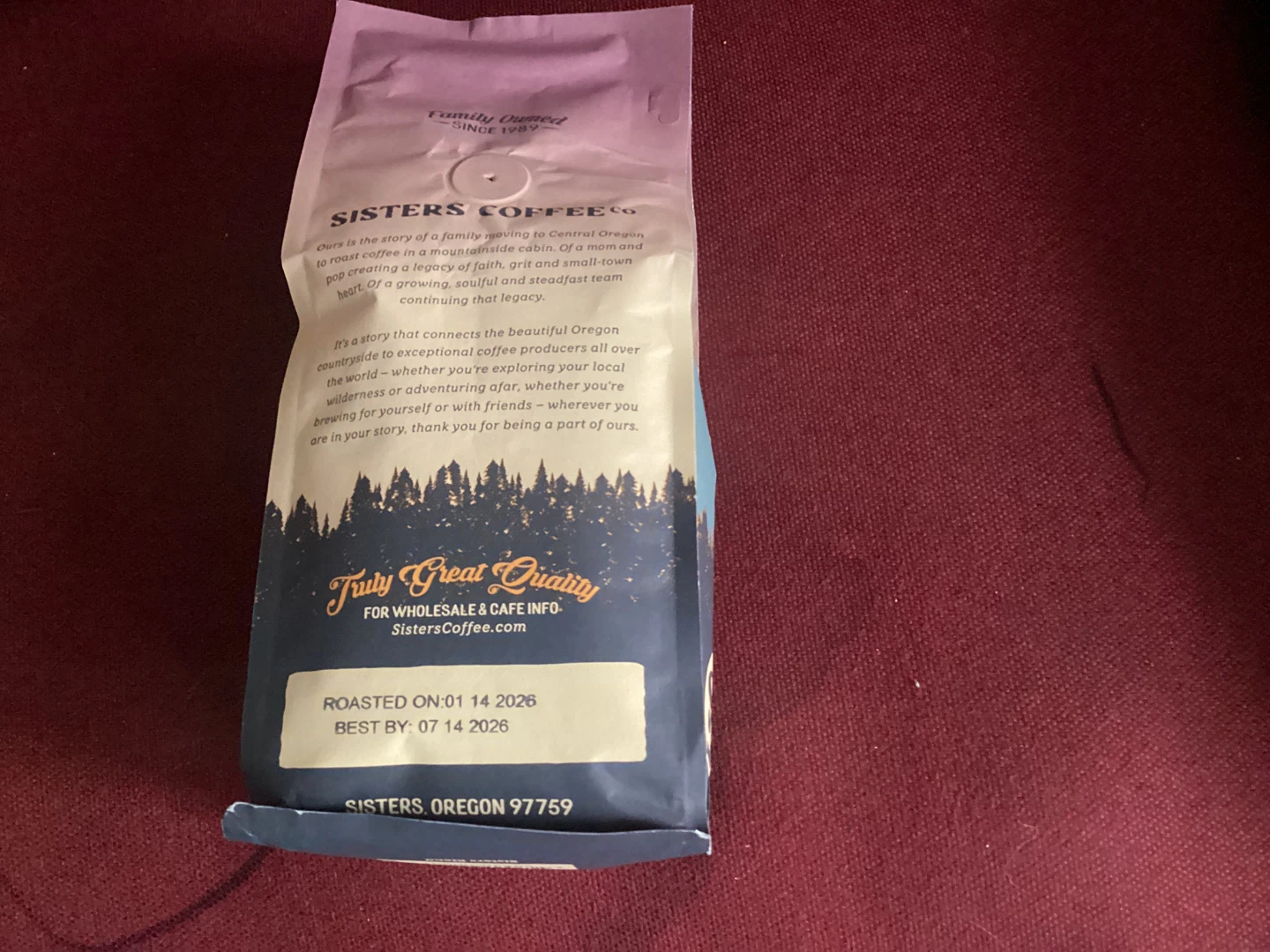 New Sisters Coffee Co. Medium Roast Whole Bean Coffee, 12oz - photo 2