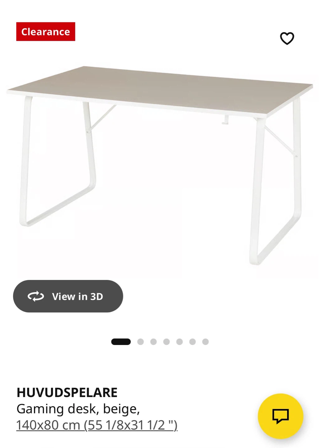 IKEA Huvudspelare Gaming Desk - photo 4