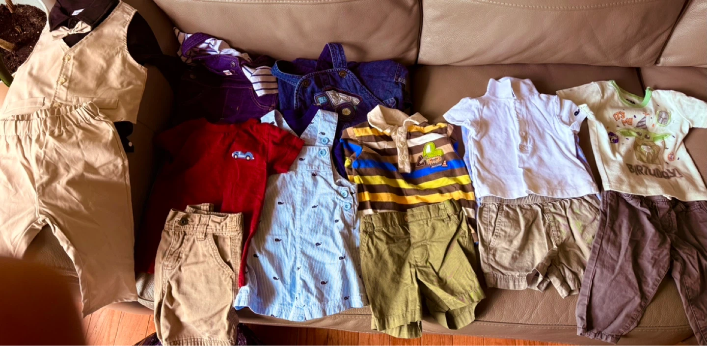 6-9 Months Mixed Baby Boys Clothes Bundle - Limited Time!!! - photo 2