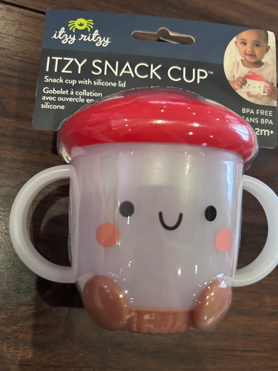 Itzy Ritzy Itzy Snack Cup with Silicone Lid