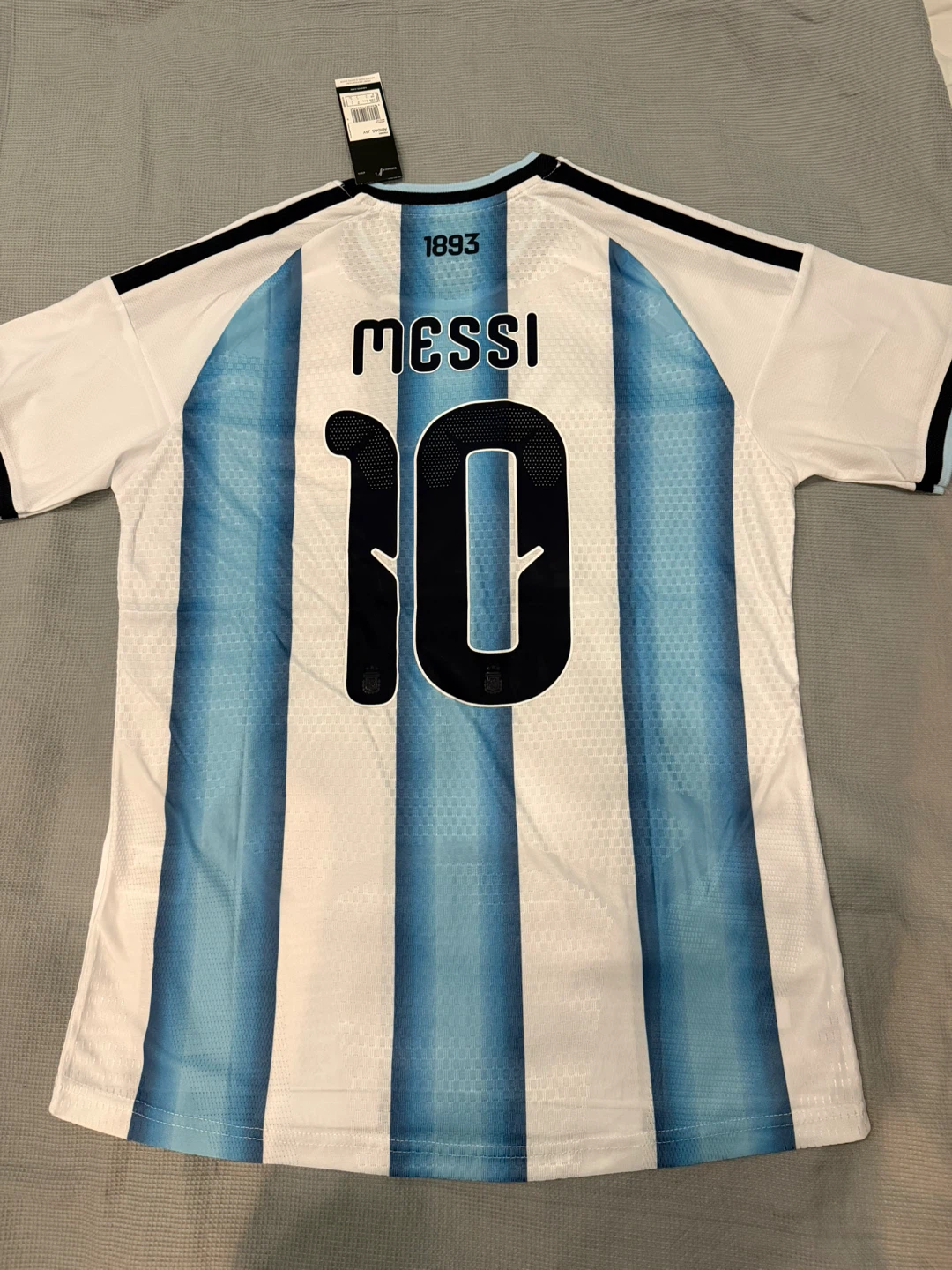 Argentina 2022 World Cup Champions Soccer Jersey Messi #10 - photo 2