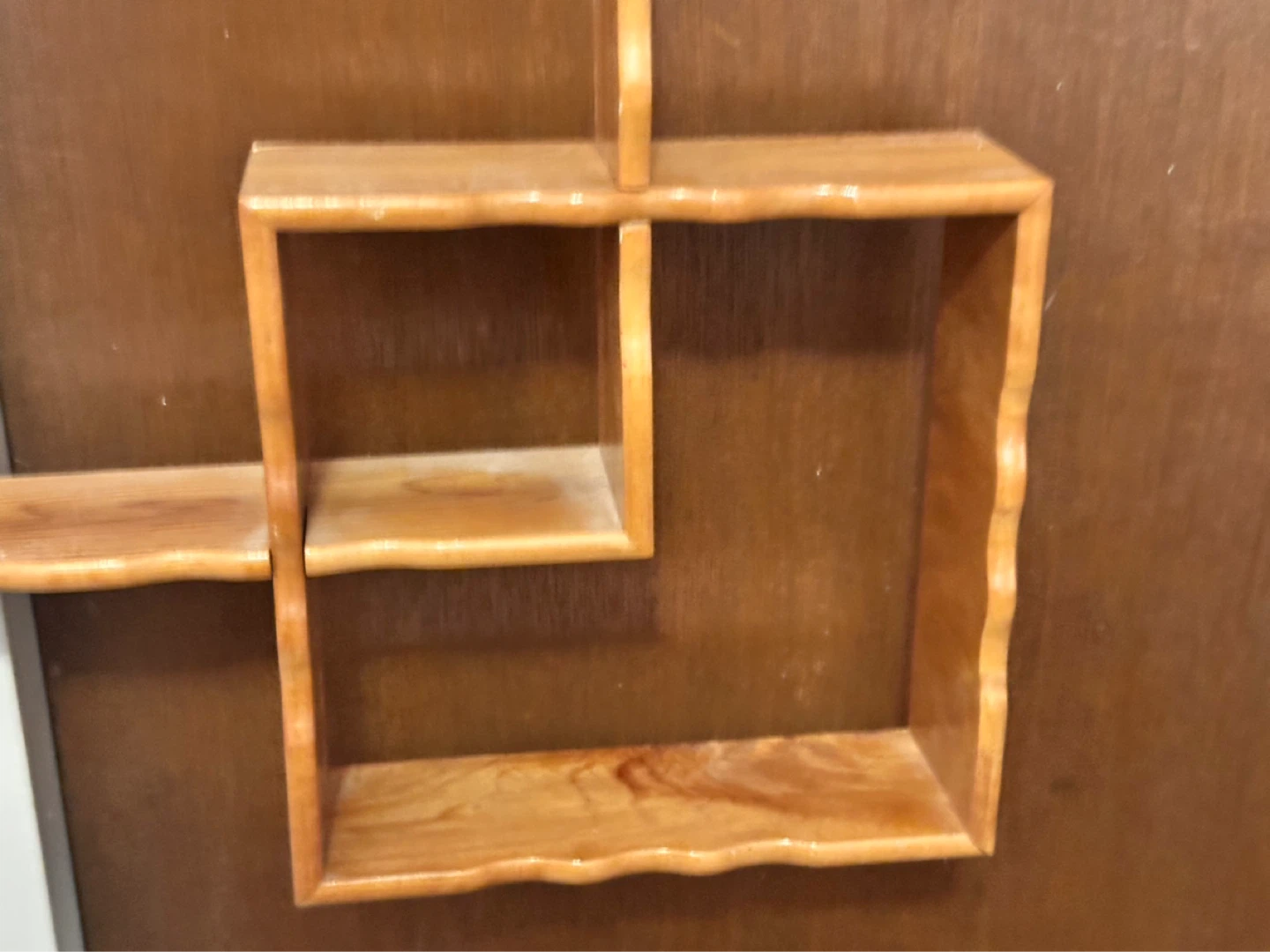 Mid century wall mount  trinket shelf - photo 2