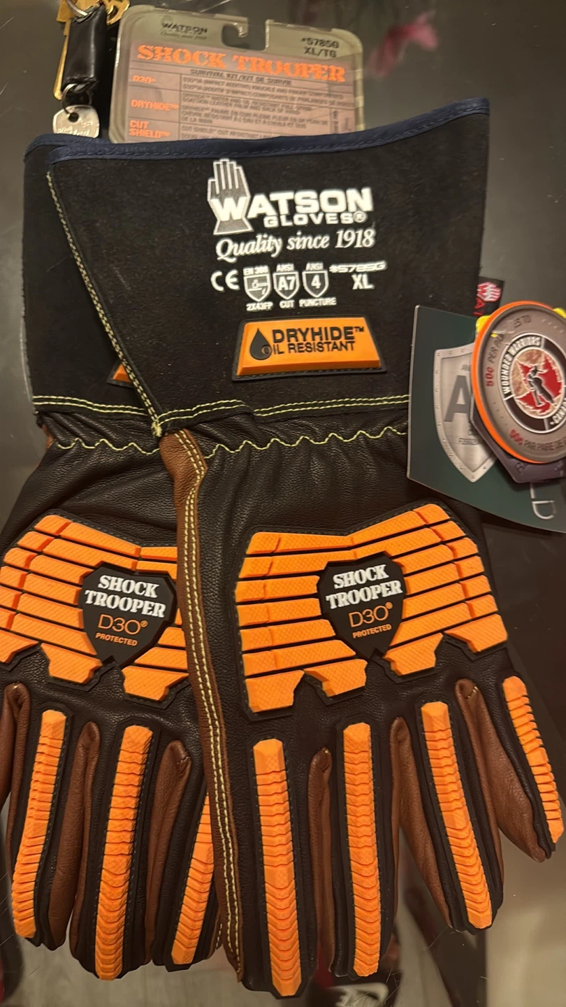Watson Gloves Shock Trooper D3O XL Work Gloves - photo 2