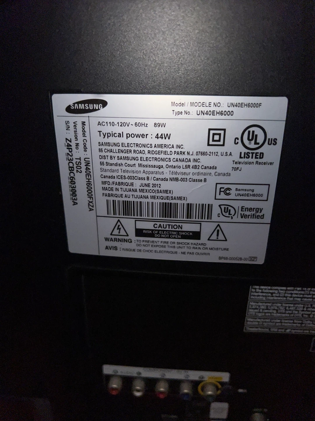 Samsung 40Inch 1080p LED HDTV - photo 2
