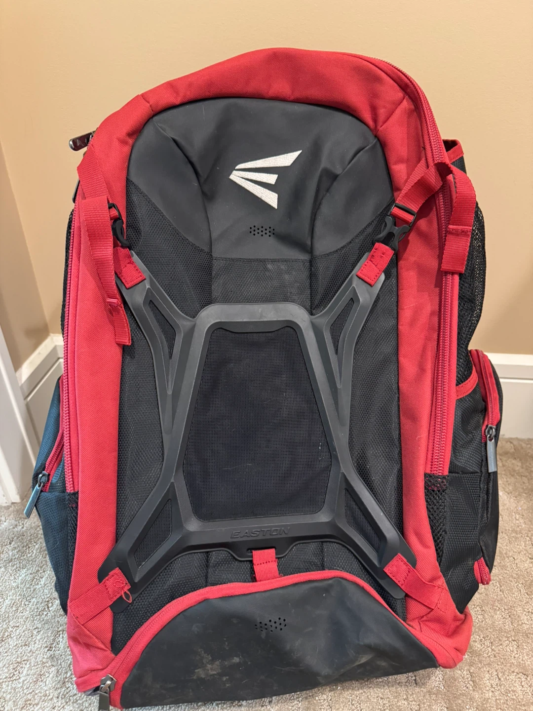 Easton Red and Black Backpack