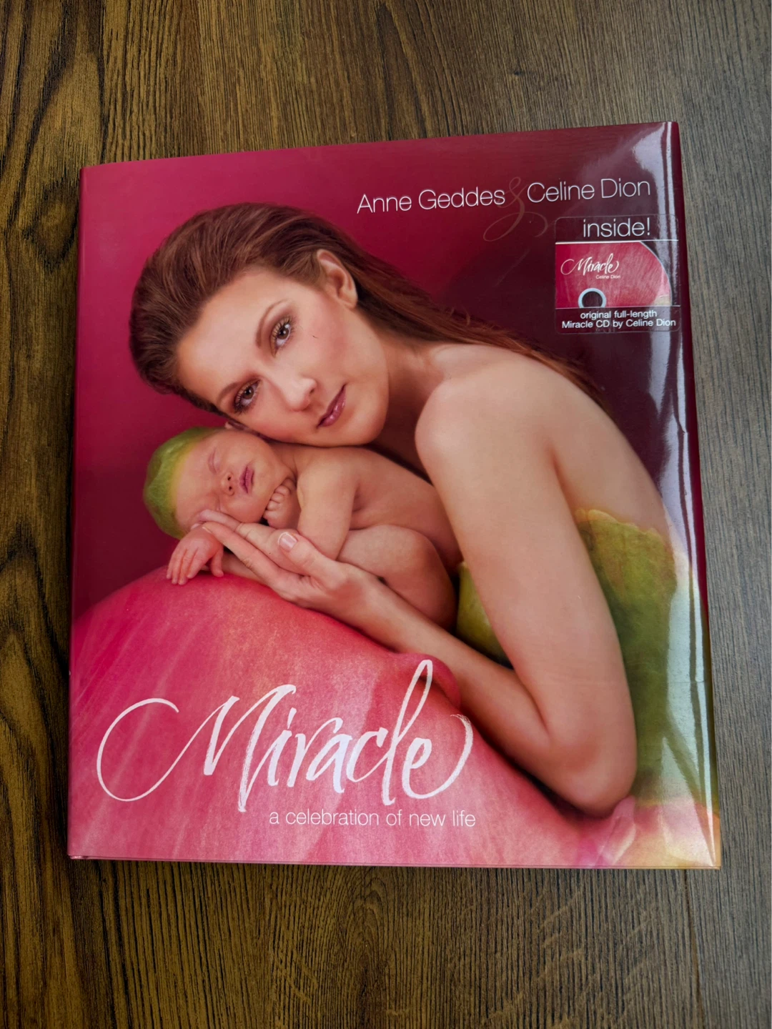 Celine Dion Miracle CD & Book Set