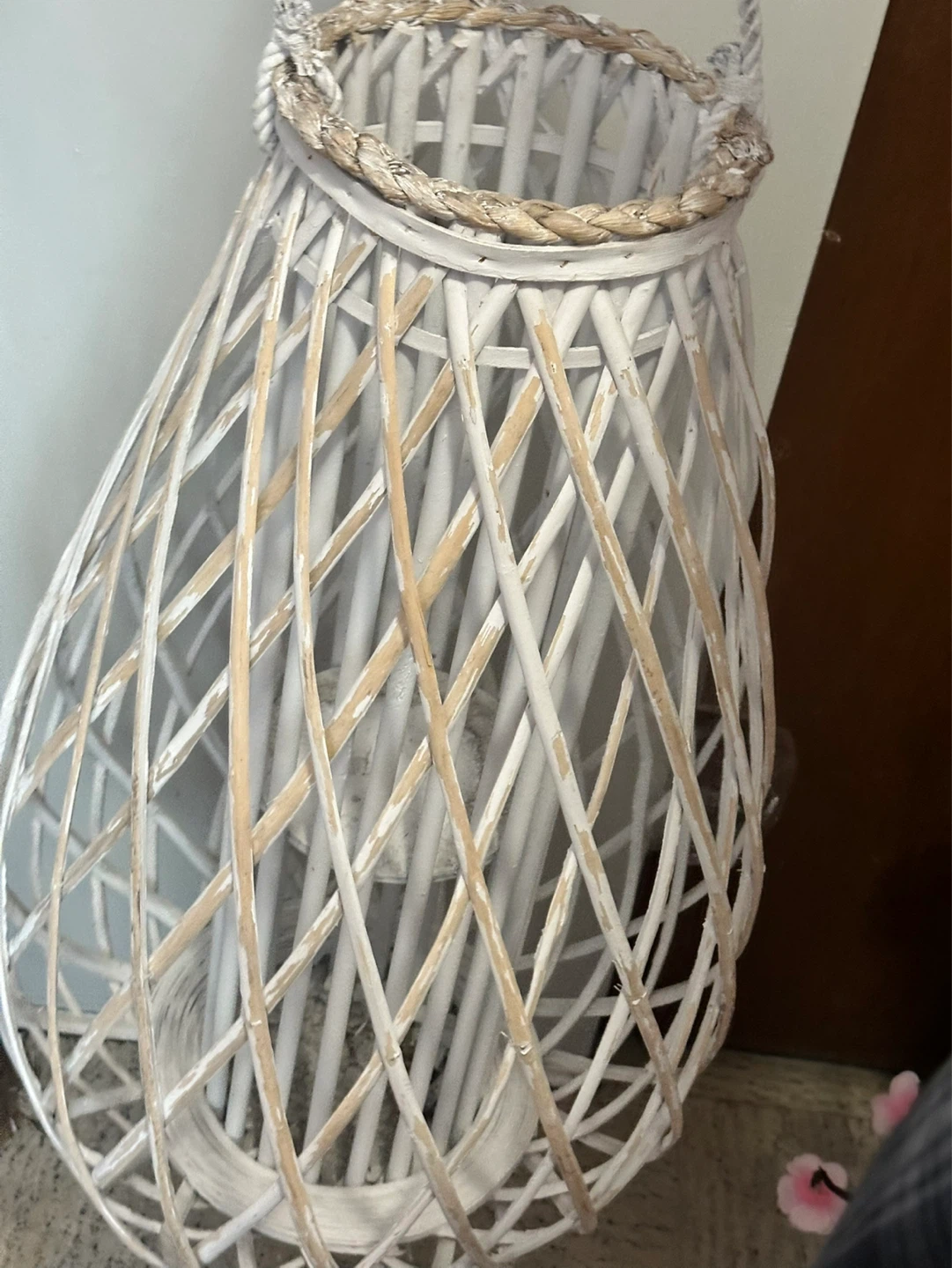 Very large wicker lantern - photo 2