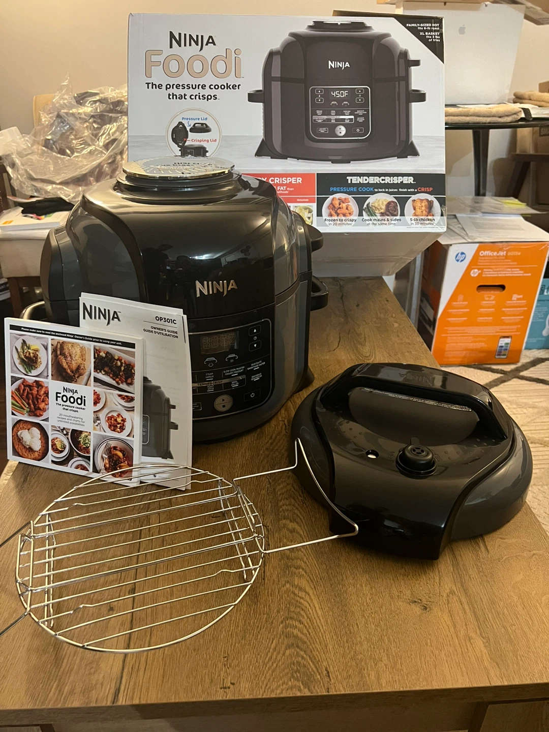Ninja Foodi Tendercrisp 8-in-1 6.2L Air Fryer & Pressure Cooker