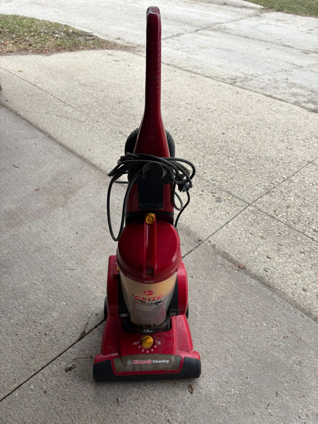 Hoover Upright Vacuum Cleaner - Red
