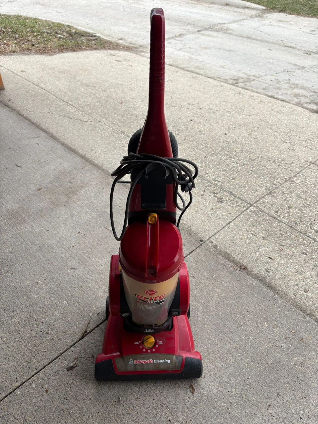 Hoover Upright Vacuum Cleaner - Red - photo 2