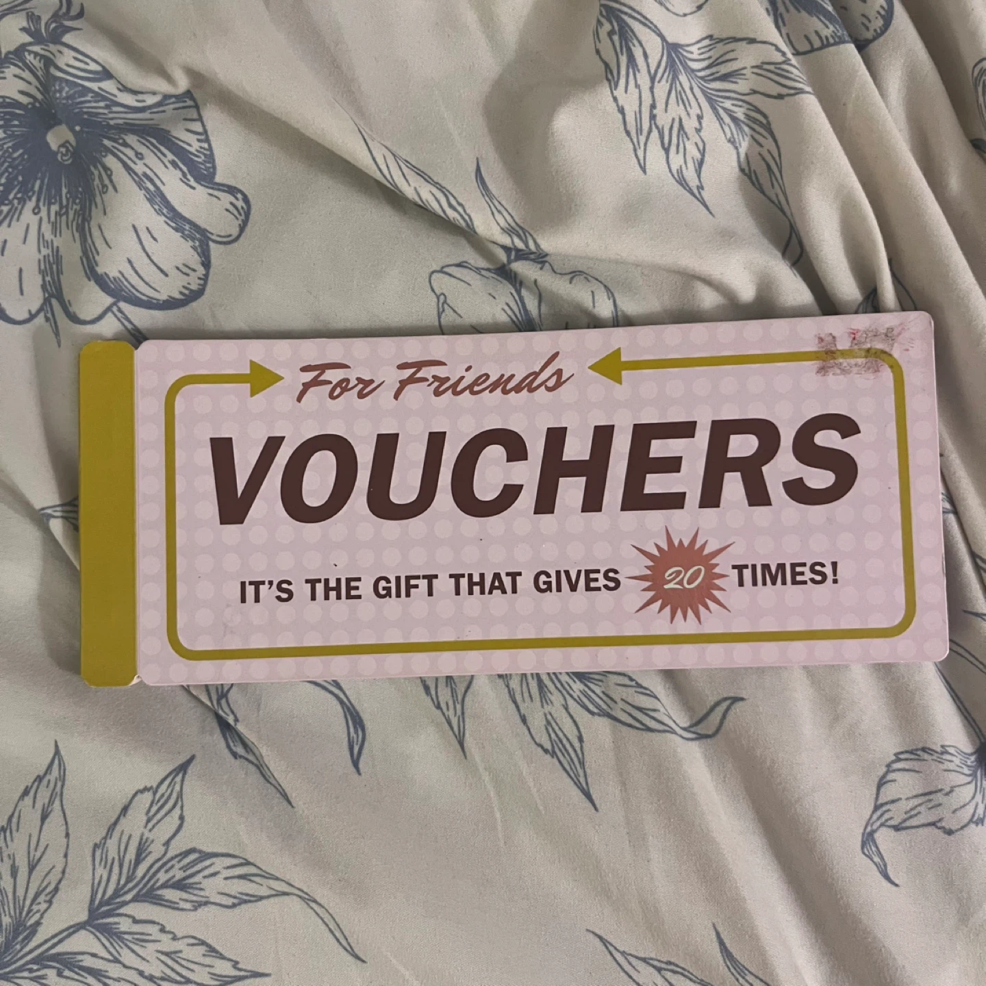 Knock Knock Vouchers for Friends #freecycle
